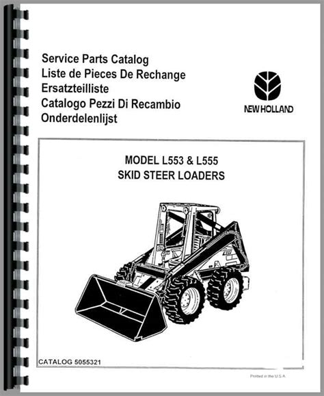 new holland l553 skid steer service manual|new holland l553 specifications.